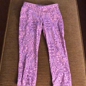 Reebok Boho Crop Workout Leggings